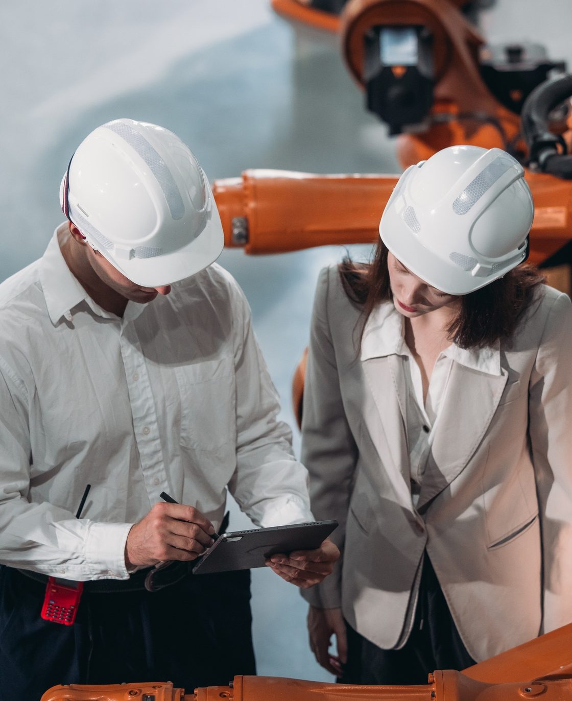 Engineering Mentorship in Robotic Warehouse Factory